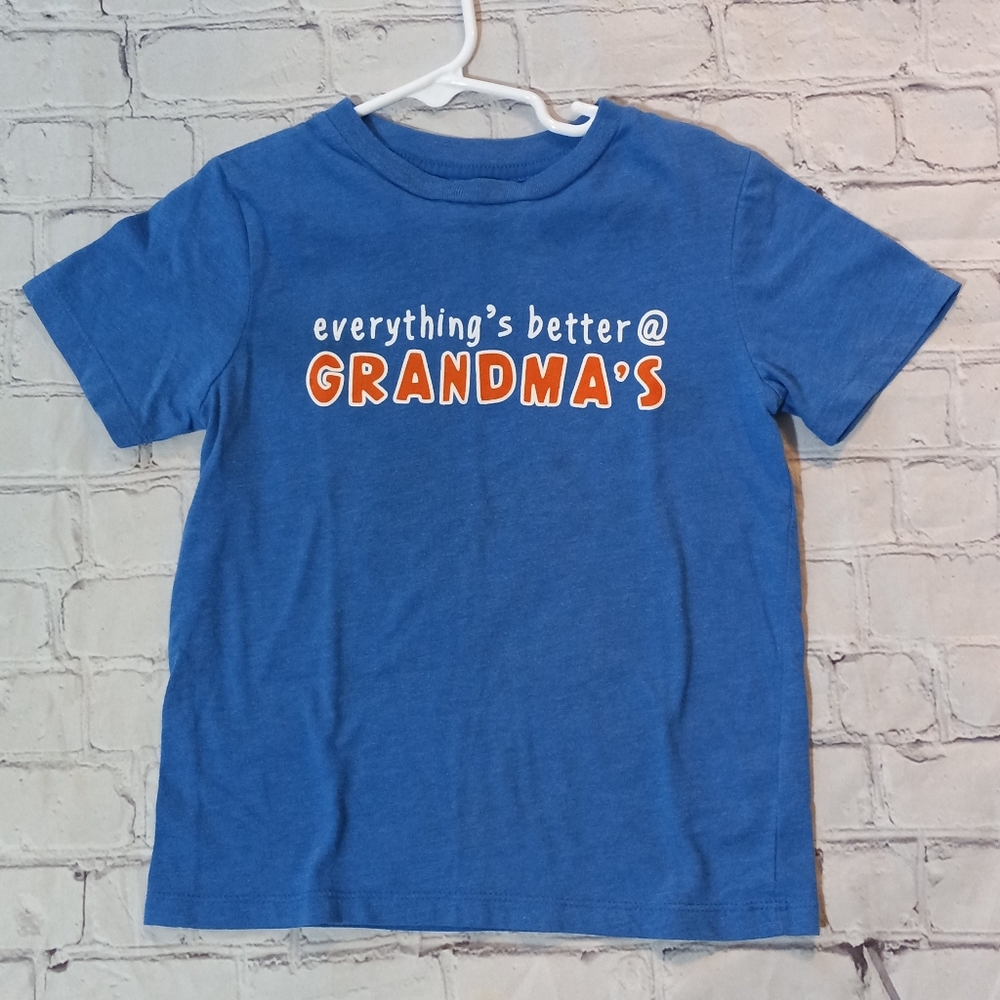Falls Creek boys 4T short sleeve royal graphic tee